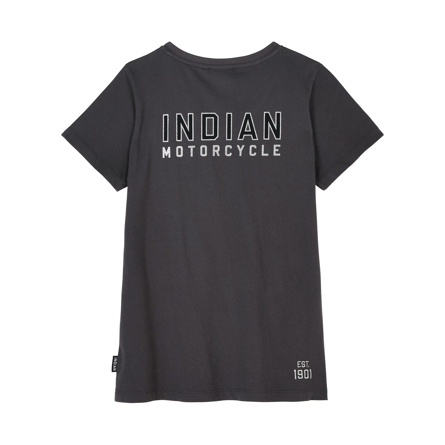 Women's Outline Block Pocket T-shirt, Gray