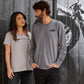 Women's Logo Back Pleat T-shirt, Gray