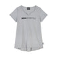 Women's Logo Back Pleat T-shirt, Gray
