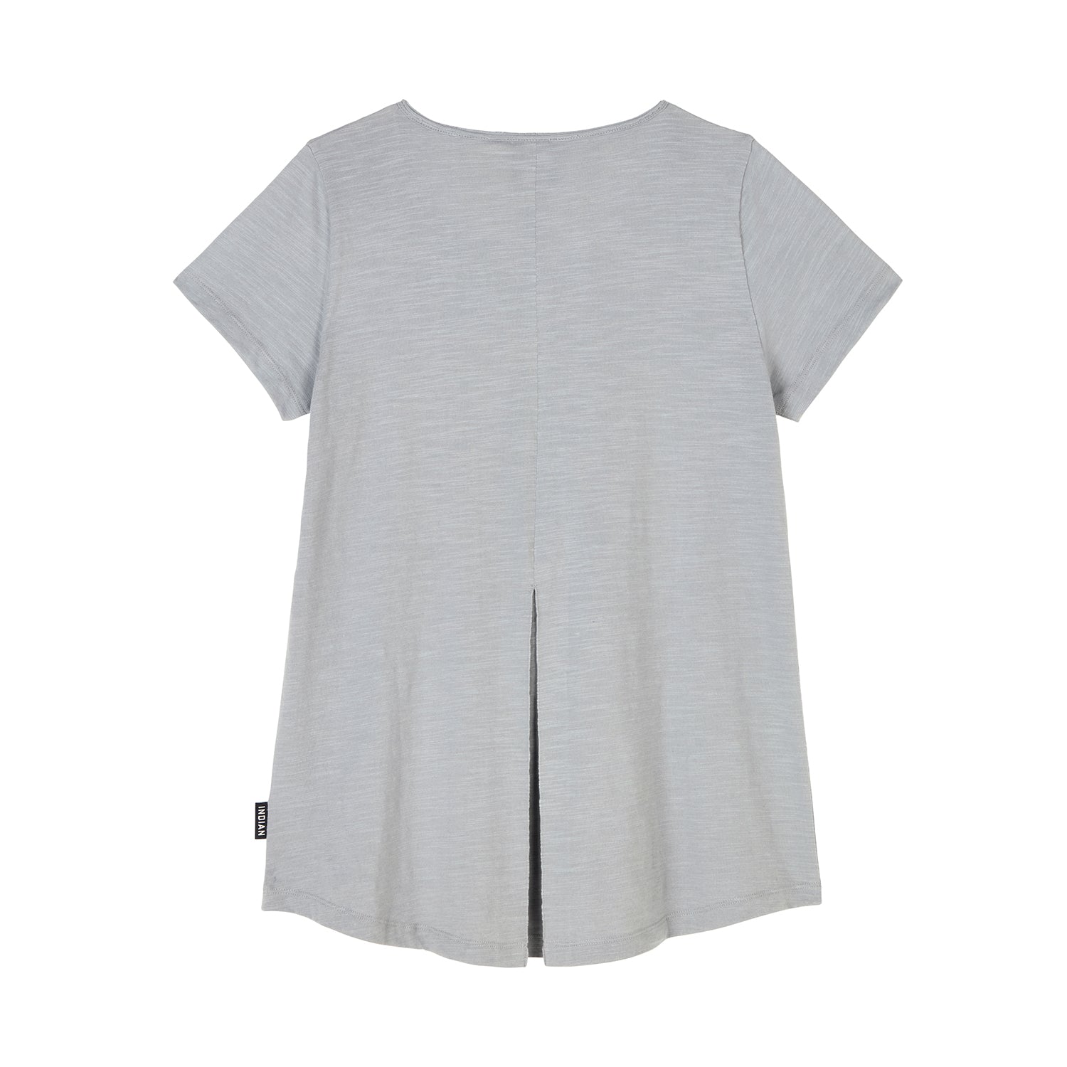 Women's Logo Back Pleat T-shirt, Gray
