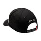 Colorblock Headdress Embroidery Cap, Black