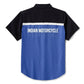 Men's TECH Vented Shirt - Colorblock - Nebulas Blue & Black