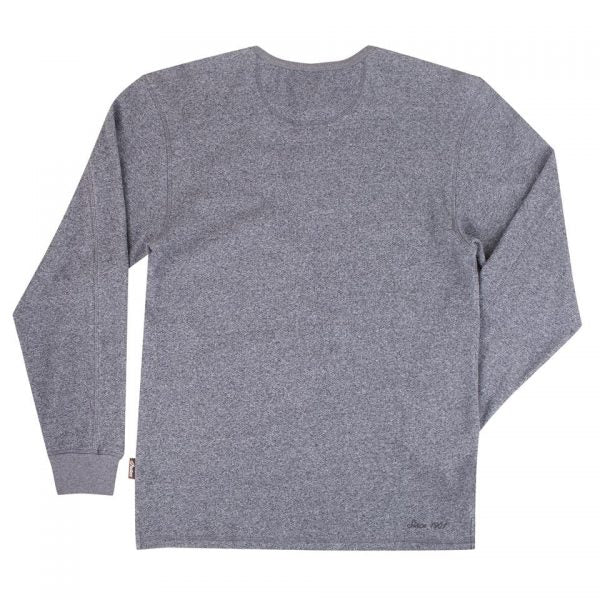 Indian Waffle Henley Sweater