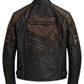Indian Motorcycle Racing Style Leather Jacket