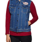 Women's Portland Denim Vest, Blue