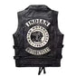 Men's Western Leather Café Vest