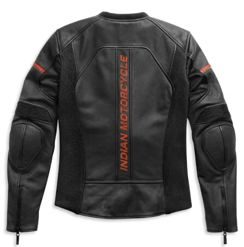 Indian Motorcycle Women's Brawler Leather Jacket