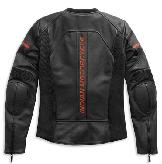 Indian Motorcycle Women's Brawler Leather Jacket