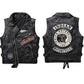 Men's Western Leather Café Vest