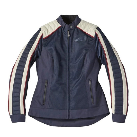 Women's Indian Motorcycle Blue Arizona Racing Mesh Jacket