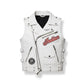 Men’s Indian Motorcycle Vest, White