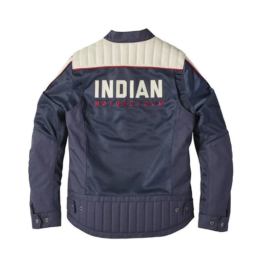 Women's Indian Motorcycle Blue Arizona Racing Mesh Jacket