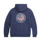 WOMENS USA FLAG HOODIE - NAVY