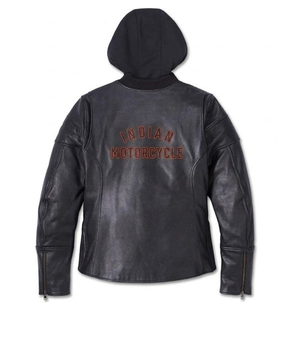 Indian Motorcycle Women's Miss Enthusiast 2.0 Leather 3-in-1 Jacket