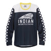 Men’s Racing Checkered Mx T-Shirt, Navy