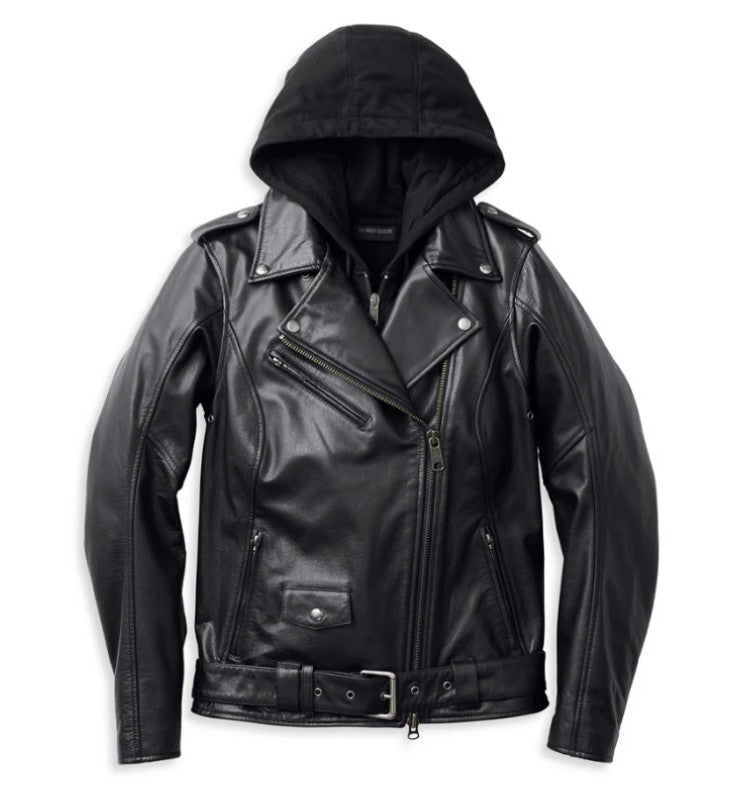 Indian Motorcycle Women's Potomac 3-in-1 Leather Jacket