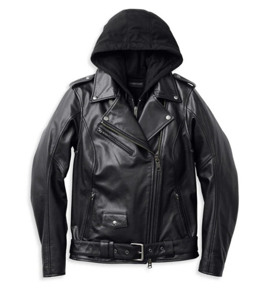 Indian Motorcycle Women's Potomac 3-in-1 Leather Jacket