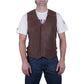 Men's Indian Motorcycle Leather Vest