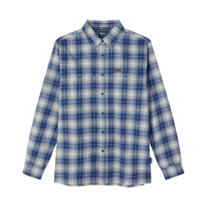 Mens Pasadena Plaid Shirt - Blue