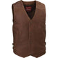 Men's Indian Motorcycle Leather Vest