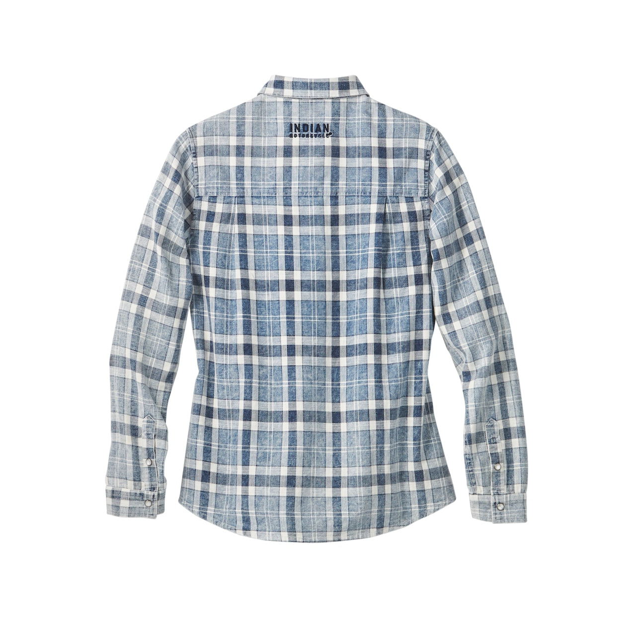Women’s Indigo Plaid Shirts