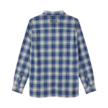 Mens Pasadena Plaid Shirt - Blue
