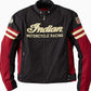 Indian Motorcycle Men's Textile Flat Track Racing Riding Jacket