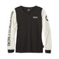 Women's Colorblock Racing T-Shirt, Black