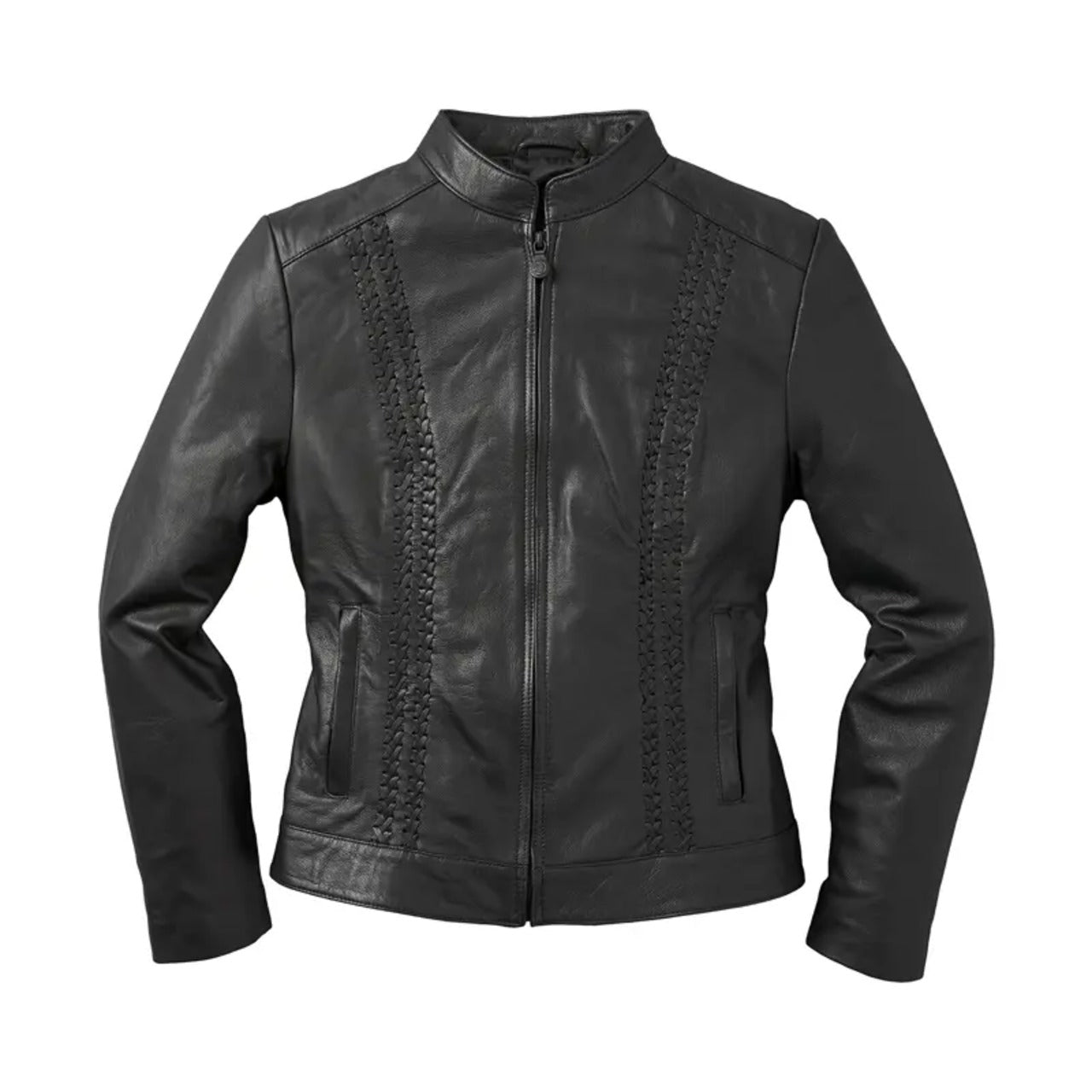 Indian Motorcycle IMC Women's Black Leather Jacket