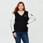 Women's Colorblock Racing T-Shirt, Black