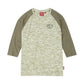 Women's Contrast Sleeve T-Shirt, Khaki