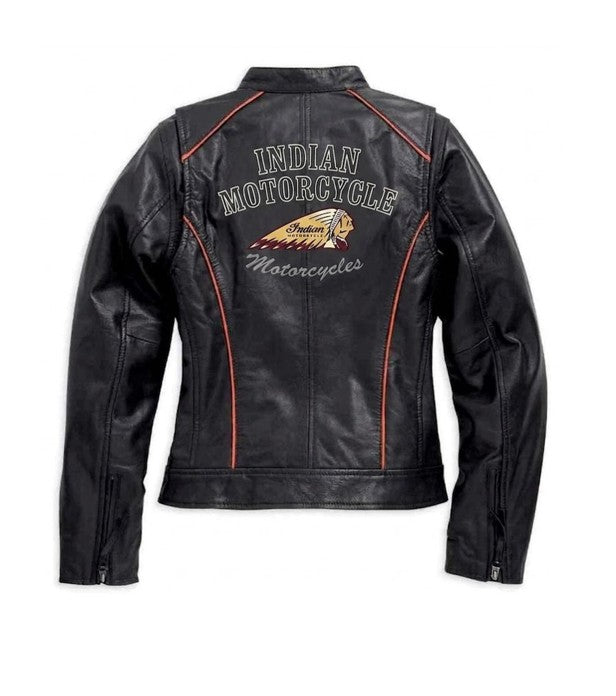 Indian Motorcycle Women's Epoch Leather Jacket
