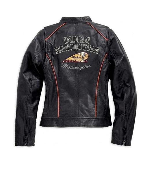 Indian Motorcycle Women's Epoch Leather Jacket