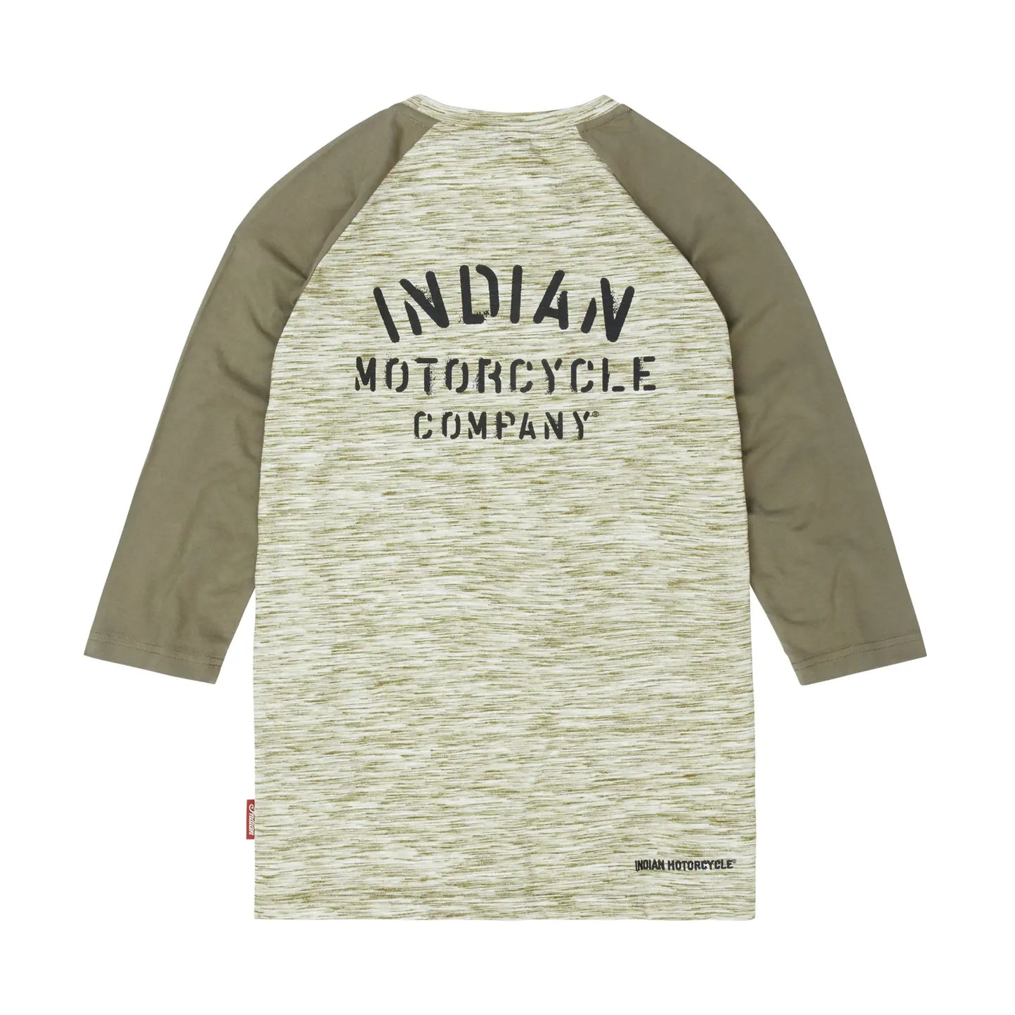 Women's Contrast Sleeve T-Shirt, Khaki