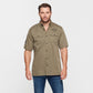 Men's Stencil Block Icon Shirt, Khaki