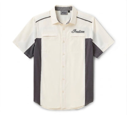 Indian Men's TECH Bar & Shield Vented Shirt