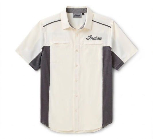 Indian Men's TECH Bar & Shield Vented Shirt