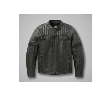Indian Motorcycle Men's Passing Link III Leather Jacket