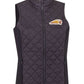 Women's Sleeveless Quilted Jacket, Black
