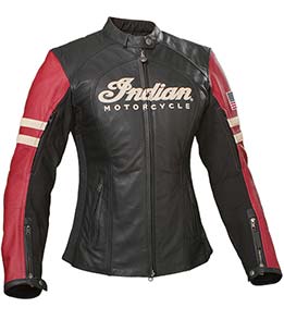 Indian Motorcycle Women's Racer Leather Jacket