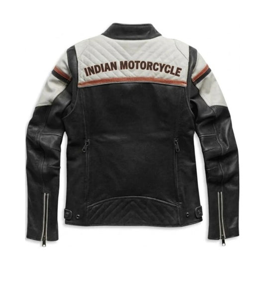 Indian Motorcycle Women's Triple Vent Miss Enthusiast II Leather Jacket