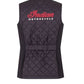 Women's Sleeveless Quilted Jacket, Black