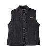 Indian Motorcycle Women's Denim Lana Vest, Black
