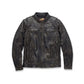 Indian Motorcycle Men's Dauntless Convertible Leather Jacket, Distressed