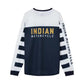 Indian Motorcycle Men's Striped Sleeve Jersey Tee, White