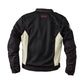 Men's Black & White Motorcycle Jacket