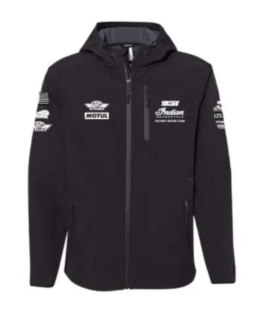Race Replica Soft Shell Jacket, Black