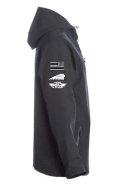 Race Replica Soft Shell Jacket, Black