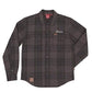 Indian Motorcycle Men's Plaid Shirt - Gray