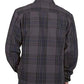 Indian Motorcycle Men's Plaid Shirt - Gray